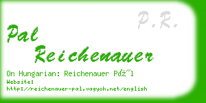pal reichenauer business card
